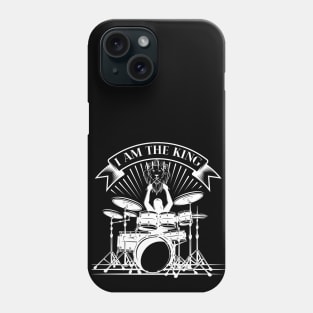 I am the drums king of drum Phone Case