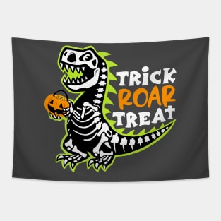 Trick ROAR Treat Tapestry