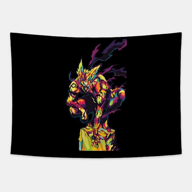 garou premium Tapestry by cool pop art house