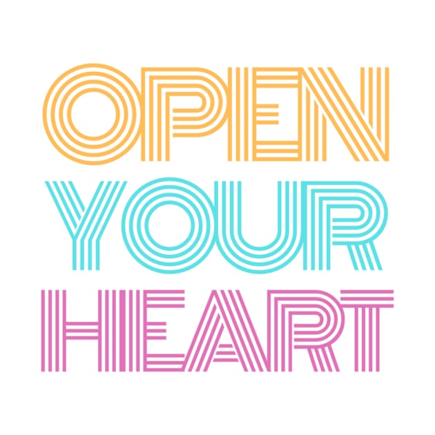 Open Your Heart by Benny Merch Pearl