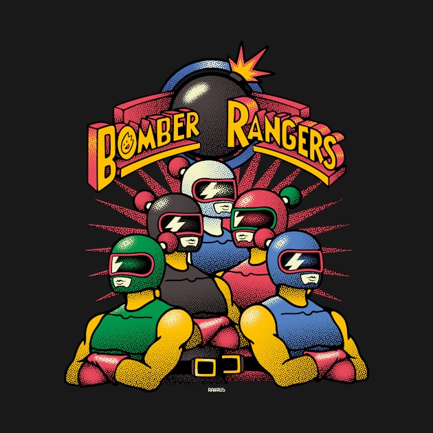 Explosive Bomber Rangers by raffaus