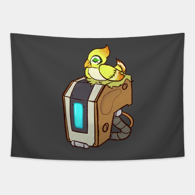Beep Bop Tapestry by ratkinq