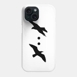 Geometric Birds Phone Case