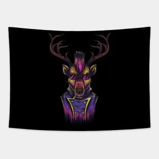 Deer Punk Tapestry