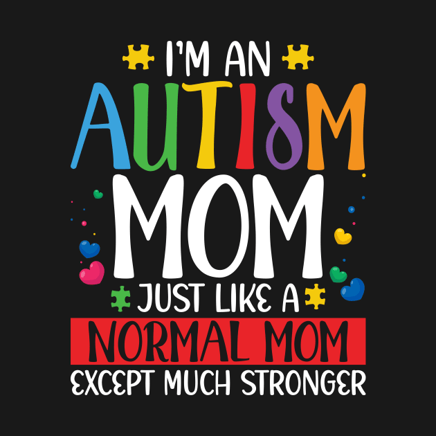 I'm am autism mom by Lever K mauldin