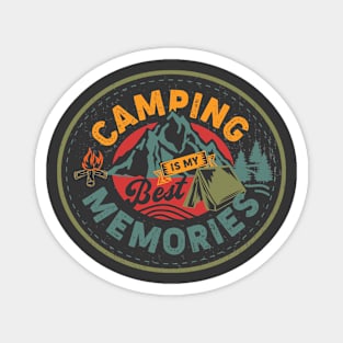 Camping memories Magnet