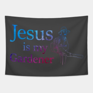 Jesus is My Gardener Tapestry