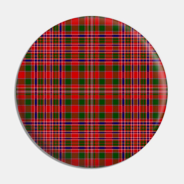 MacAlister Modern Plaid Tartan Scottish Pin by ScottishShop