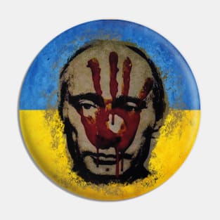 Putin Out of Ukraine - Stand With Ukraine! Pin