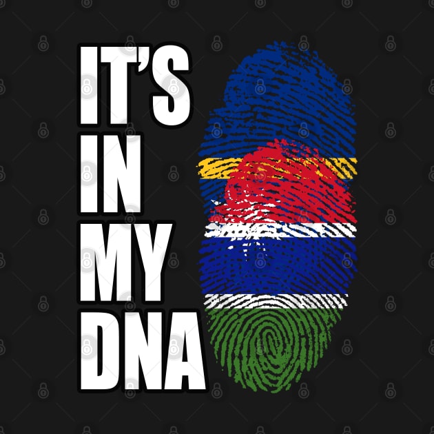 Gambian And Nauruan Mix DNA Flag Heritage by Just Rep It!!