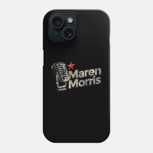 Maren Morris - Vintage Microphone Phone Case