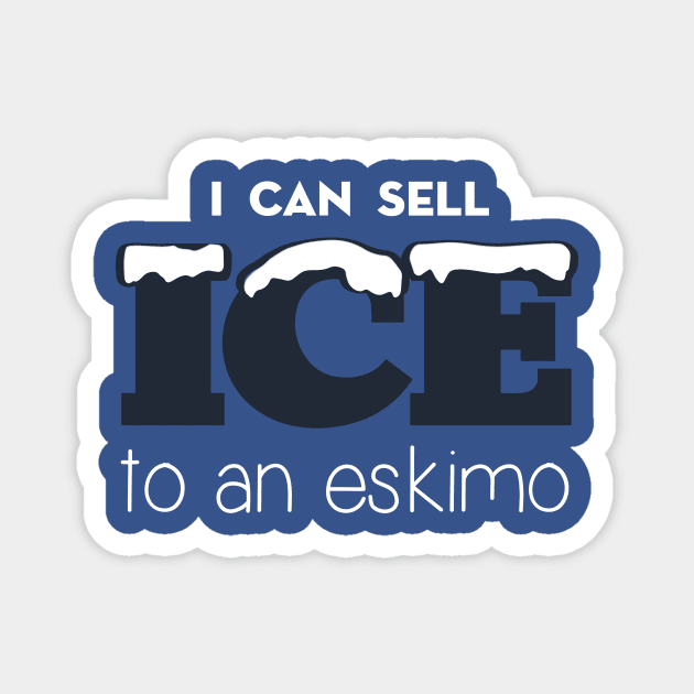 ICE to an eskimo Magnet by mangobanana