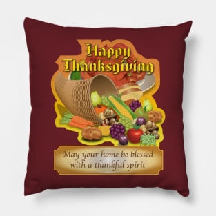 Thanksgiving Spirit Pillow