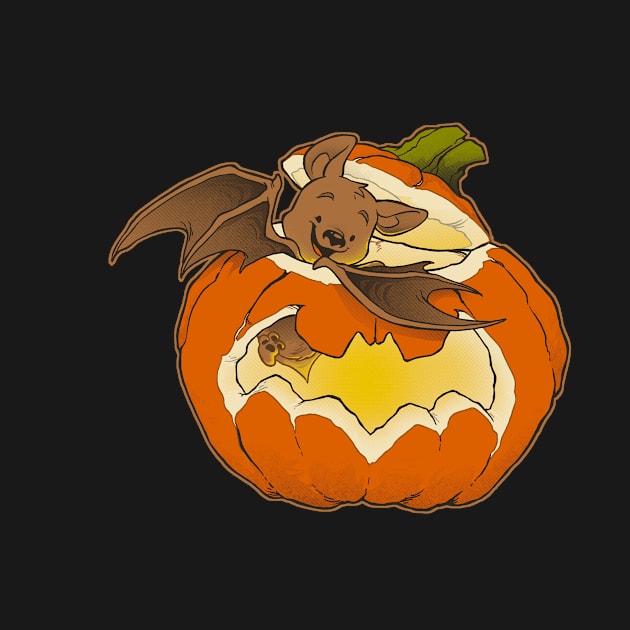 Pumpkin Bat by Dooomcat