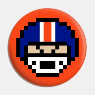 8-Bit Helmet - Denver Pin