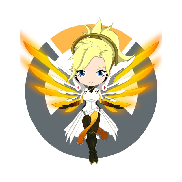 Overwatch Angel of Mercy by Pastelpandabum