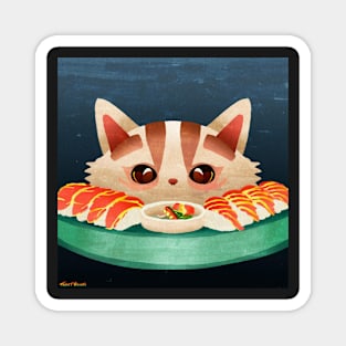 Sushi Cat Magnet