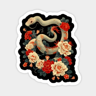 Amazing Chinese Year of the Snake Design Magnet