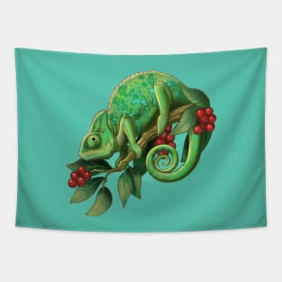 Cute Chameleon Tapestry