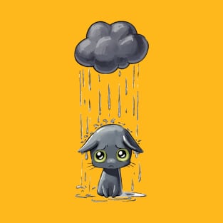 sad cat T-Shirt