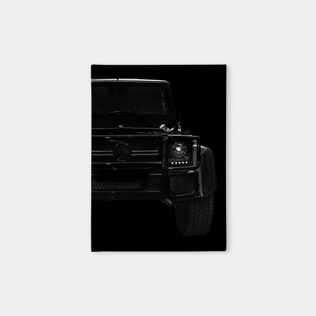 The Mercedes Benz G63 Amg 6x6 Black Front