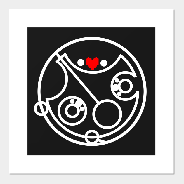 Soul Circle Undertale Doctor Who Posters And Art Prints Teepublic