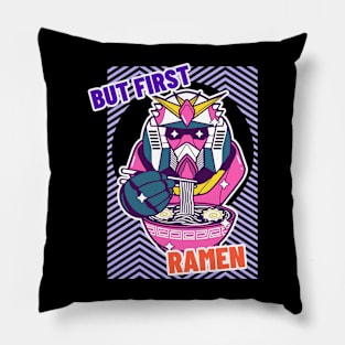 but first ramen Pillow