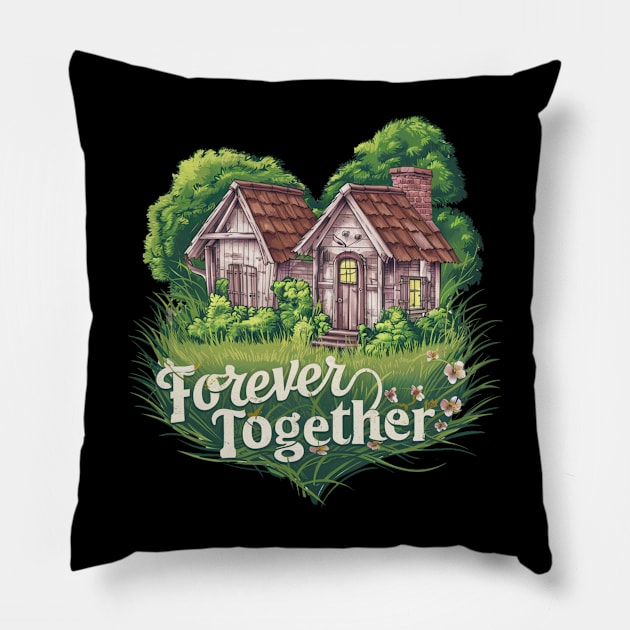 Forever Together Pillow by ViralAlpha