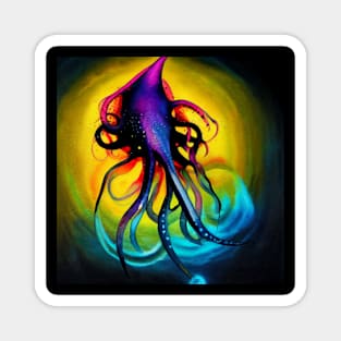 Magical Squid Magnet