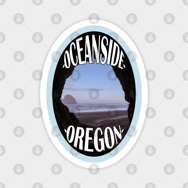 Oceanside Oregon Magnet by stermitkermit