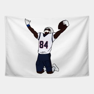 Antonio Brown New England Patriots Tapestry