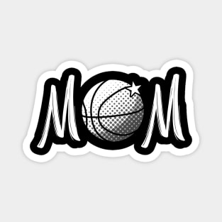 Basketball Mom MVPs - Funny & Cool Gift for Mothers, Friends, and Girlfriends - Cute & Loving Sports Mom Apparel for Women Magnet