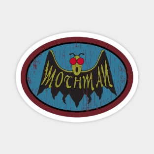 Mothman (distressed) Magnet