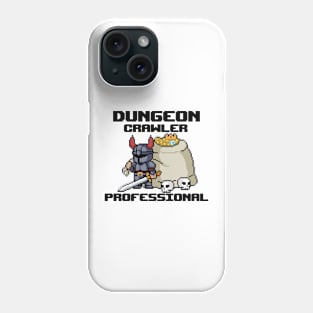 Dungeon Crawler Professional: Embark, Explore, Excel Phone Case