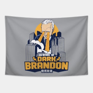 Dark Brandon Rises // Funny Dark Brandon Meme Tapestry