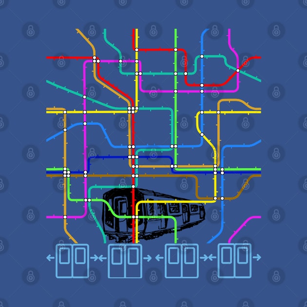 Colorful Subway Map by stadia-60-west