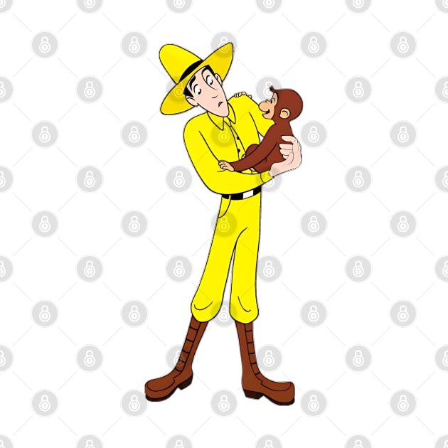 Curious George Man In The Yellow Hat 4 by NobleNotion