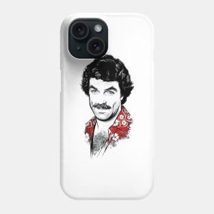 Tom Selleck ^^ Retro Aesthetic Phone Case