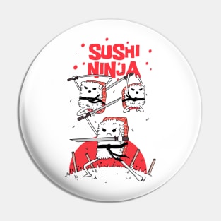 Sushi Ninja Pin