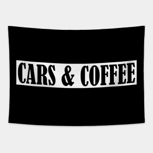 Cars & Coffee Tapestry