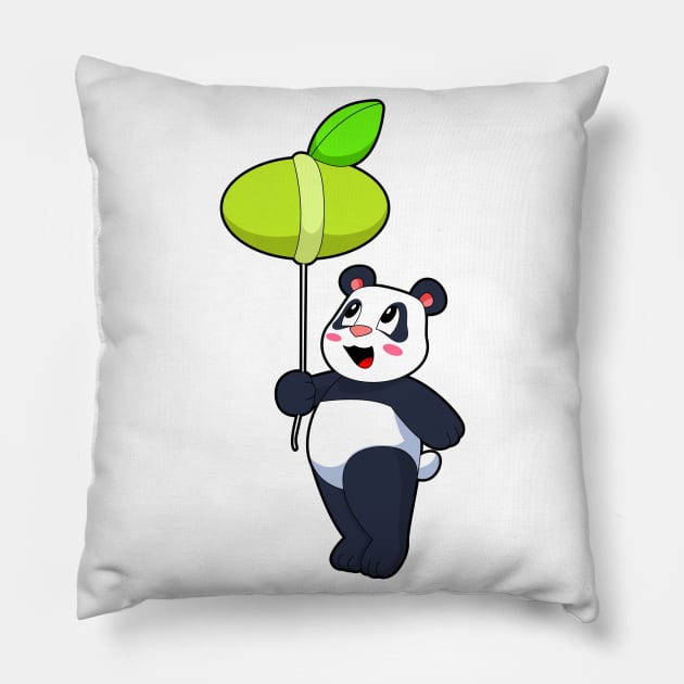 Panda Balloon Pillow by Markus Schnabel