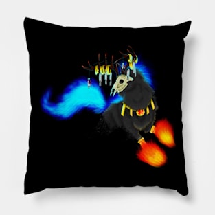 Flames From Beyond Pillow