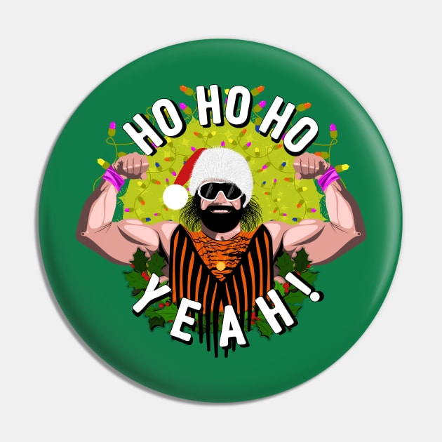 Savage Santa Pin by FITmedia