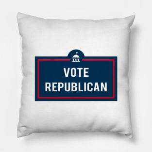 Vote Republican Pillow