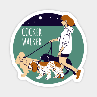 Cocker Walker Magnet