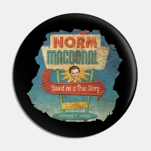 Norm Macdonald Vintage Pin by makalahpening