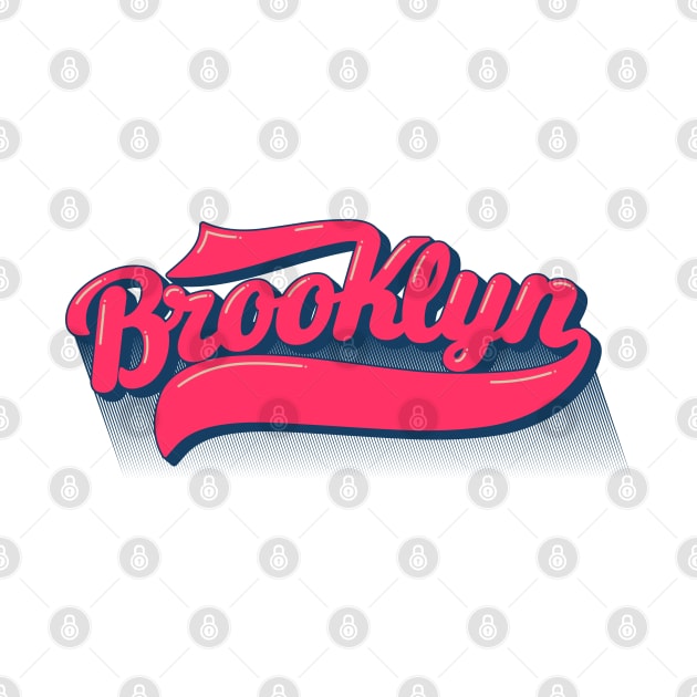 80`s New York Brooklyn ,80´s Brooklyn Schriftzug, 80´s Brooklyn Logo by Boogosh