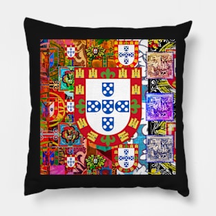 Portuguese folk art Pillow