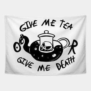 Tea or Death Tapestry