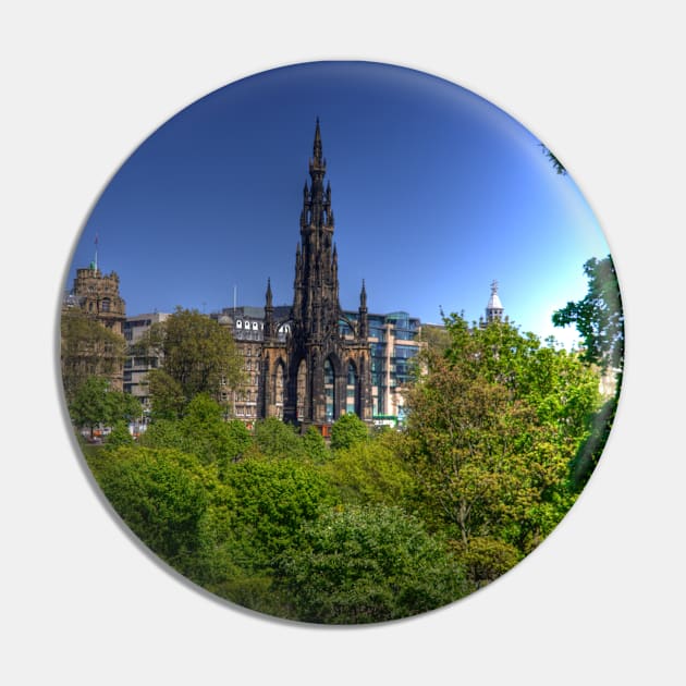 Scott Monument  II Pin by tomg